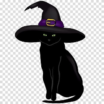 Black cat Kitten Halloween, Cat transparent background PNG clipart