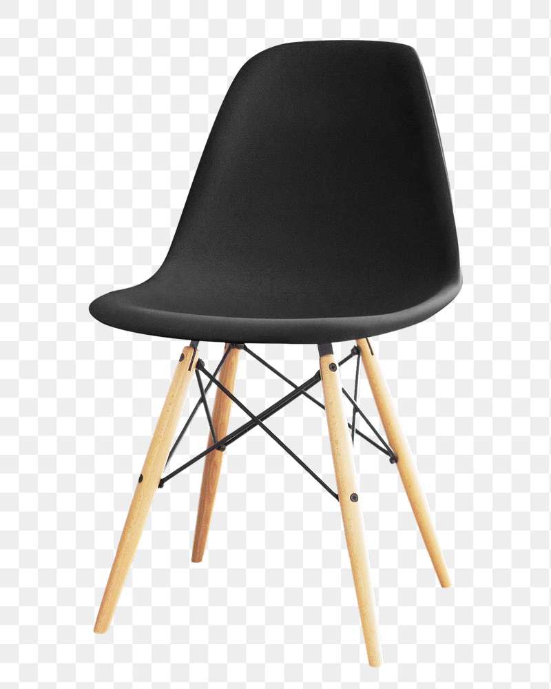 Black chair png sticker, transparent | Free PNG - rawpixel