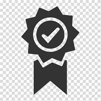 Black check ribbon illustration, Computer Icons Extended warranty, Medal transparent background PNG clipart
