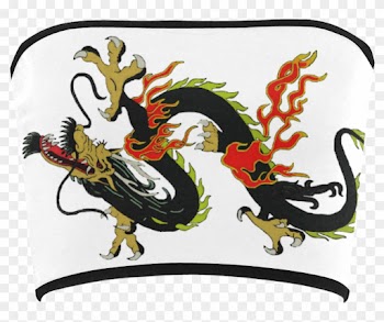 Black Chinese Dragon Tote Bag, Adult Unisex, Natural