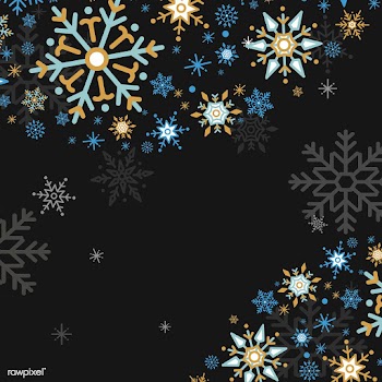 Black Christmas winter holiday background wit.. | Free stock vector - 494126