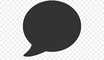 Black Circle Angle White - Word Bubble Png png download - 512*512 ...