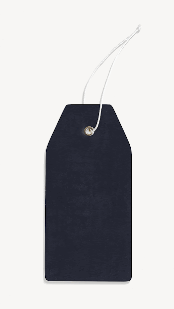 Black clothing tag, isolated paper | Free PSD - rawpixel