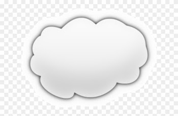 Black, Cloud, Sun, White, Cartoon, Clouds, Smoke, Grey - Cartoon Cloud Png