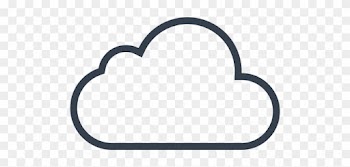 Black Clouds Icon - Cloud Icon Transparent Png