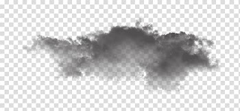 Black clouds transparent background PNG clipart