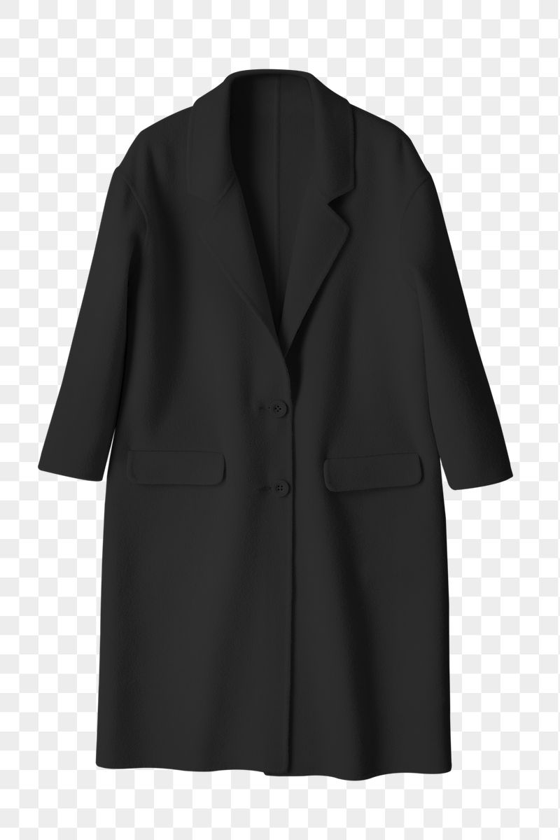 Black coat png sticker, transparent | Free PNG - rawpixel
