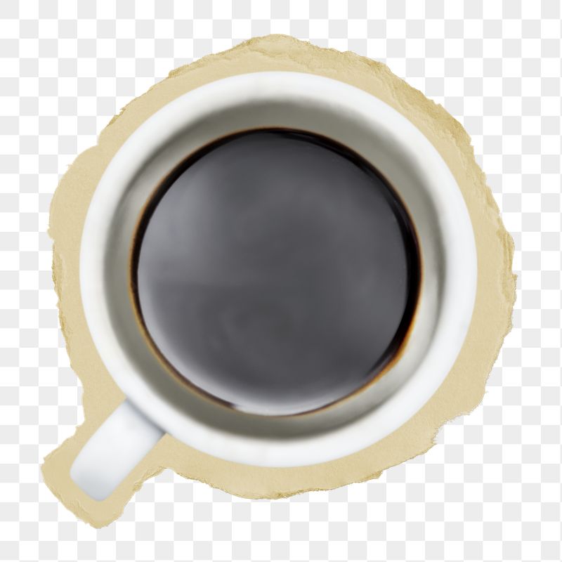 Black coffee png ripped paper | Free PNG - rawpixel