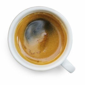 Black coffee sticker, hot beverage | Free PSD - rawpixel
