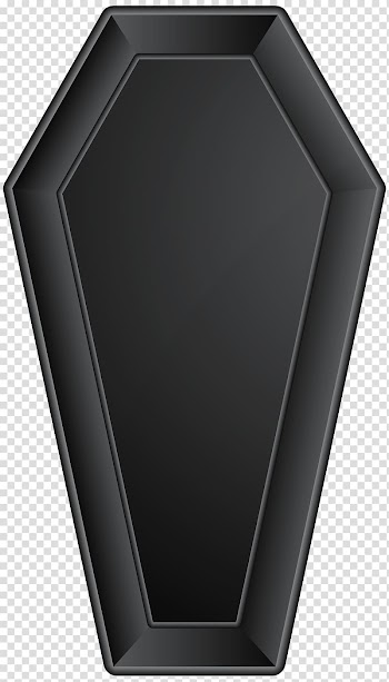 Black coffin illustration, Rectangle Product Font, Black Coffin transparent background PNG clipart