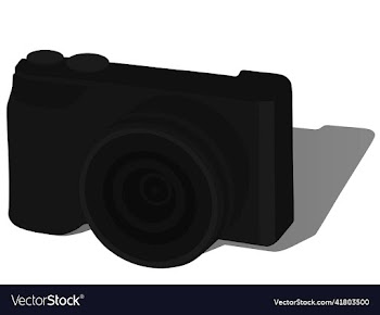 black colour digital photo camera
