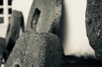 Black Concrete Slab