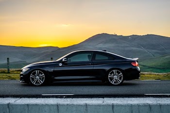 black coupe