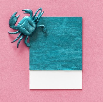 Black Crab Art Wall Decor