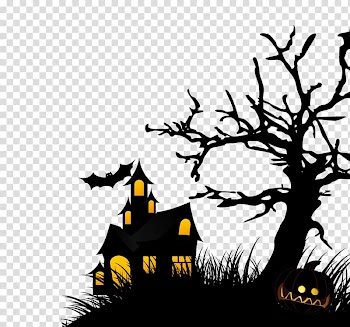 Black devil house transparent background PNG clipart