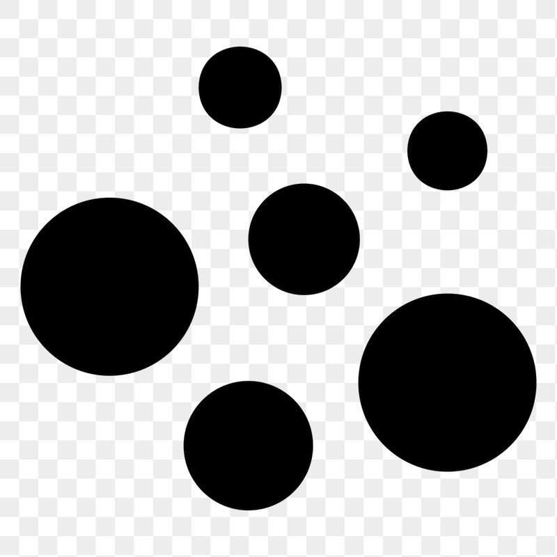 Black dots png sticker, geometric | Free PNG - rawpixel