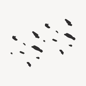 Black dotted pattern collage element | Free Vector Illustration - rawpixel