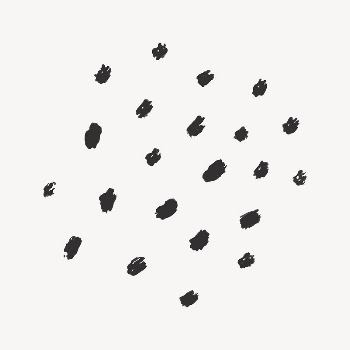 Black dotted pattern collage element | Free Vector Illustration - rawpixel
