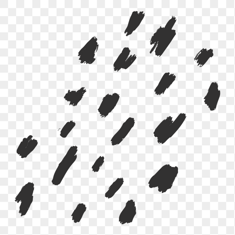 Black dotted pattern png sticker, | Free PNG Illustration - rawpixel