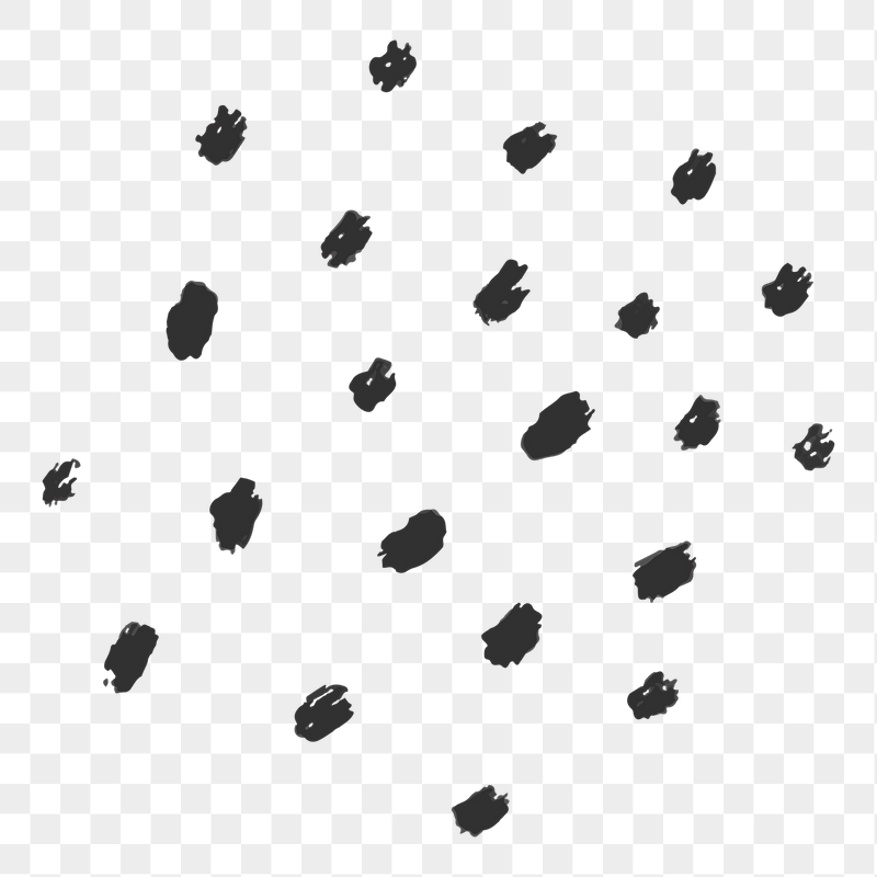 Black dotted pattern png sticker, | Free PNG Illustration - rawpixel