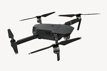 Black drone, isolated digital device | Free PSD - rawpixel