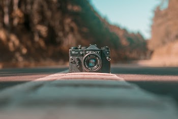 Black Dslr Camera