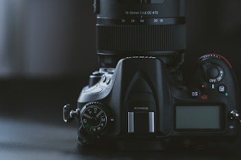 Black Dslr Camera