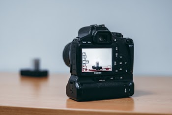 Black Dslr Camera