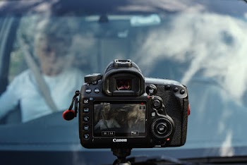 Black Dslr Camera