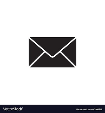 black email abstract solid icon
