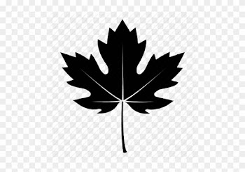 Black Fall Leaves Icon Image - Fall Leaf Icon