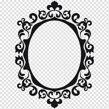 Black floral frame, Victorian era Victorian decorative arts Gothic Revival architecture Victorian architecture, baroque transparent background PNG clipart
