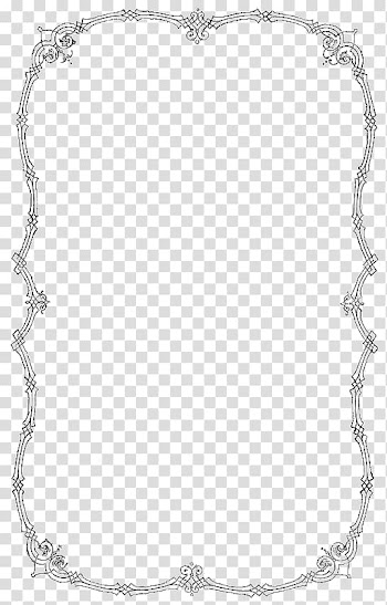 Black floral framed illustration, frame Vintage clothing , Vintage Frame transparent background PNG clipart