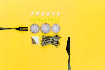 Black Fork and Knife Clip-art