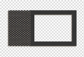 Black frame illustration transparent background PNG clipart
