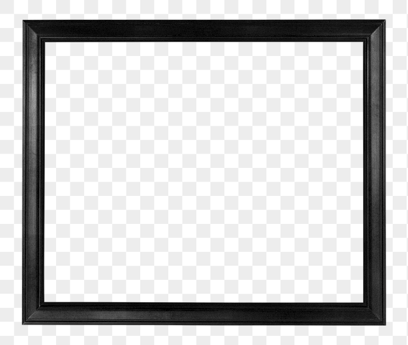 Black frame png sticker, transparent | Free PNG - rawpixel