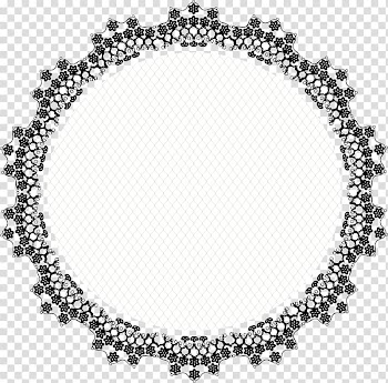 Black frame transparent background PNG clipart