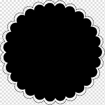 Black framed border art, Window Page layout Blog , circulo transparent background PNG clipart