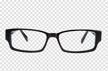 Black framed eyeglasses illustration, Sunglasses Oakley, Inc. Goggles Contact lens, Glasses File transparent background PNG clipart