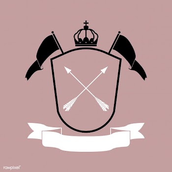 Black framed shield with embellishments and a.. | Free stock vector - 543056