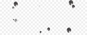 Black fresh circle floating material 
