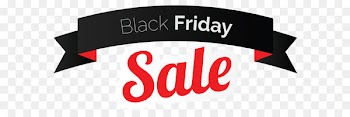 Black Friday Banner Clip art - Black Friday Sale Banner PNG Clipart Image 