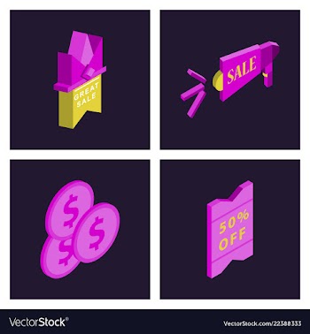 Black friday calligraphic designs retro style vector image