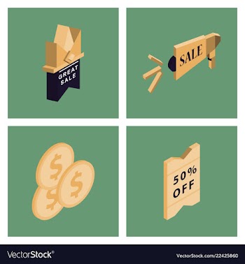Black friday calligraphic designs retro style vector image
