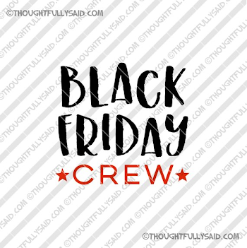 Black Friday Crew SVG design file dxf png eps vector funny | PNGio