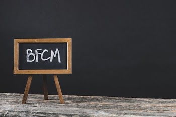 Black Friday Cyber Monday Mini Chalkboard Sign