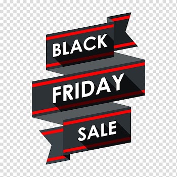 Black Friday Discounts and allowances Ribbon Advertising, Black ribbons transparent background PNG clipart