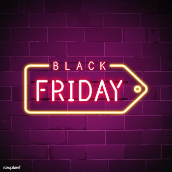 Black Friday neon sign vector | Free stock vector - 537661
