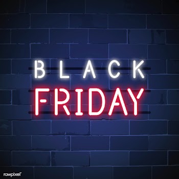 Black Friday neon sign vector | Free stock vector - 537692