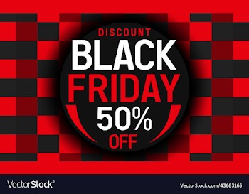 black friday offer social media poster banner